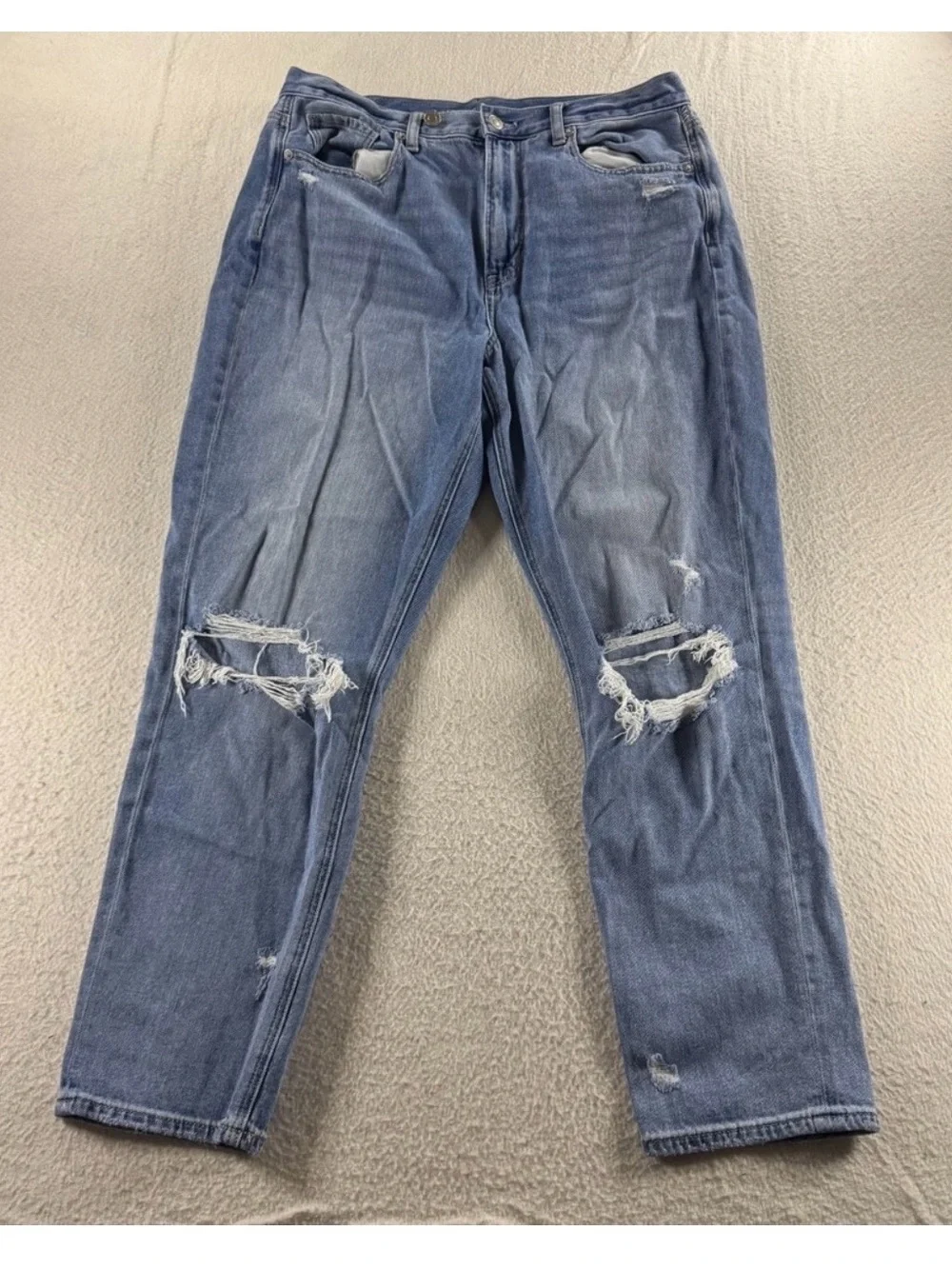American Eagle Outfitters Light Blue Denim Jeans Size 12